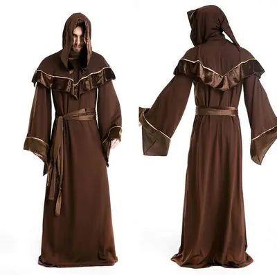 Adult Wizard Costume for Halloween Party Performance
