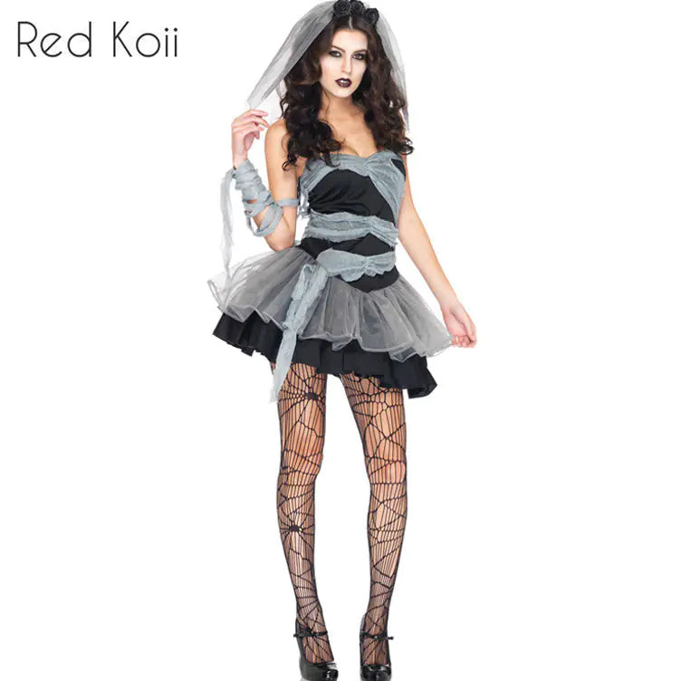 Zombie Bride Costume for Halloween Role Play
